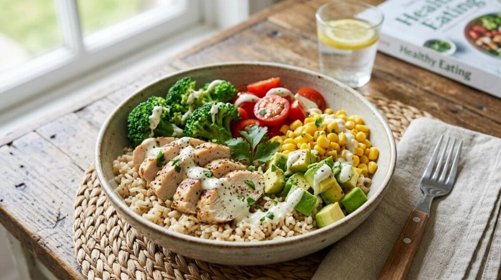 Weight loss rice bowl recipe