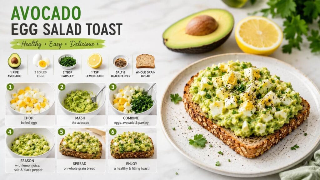 healthy-high-protein-avocado-egg-salad-toast-recipe-guide