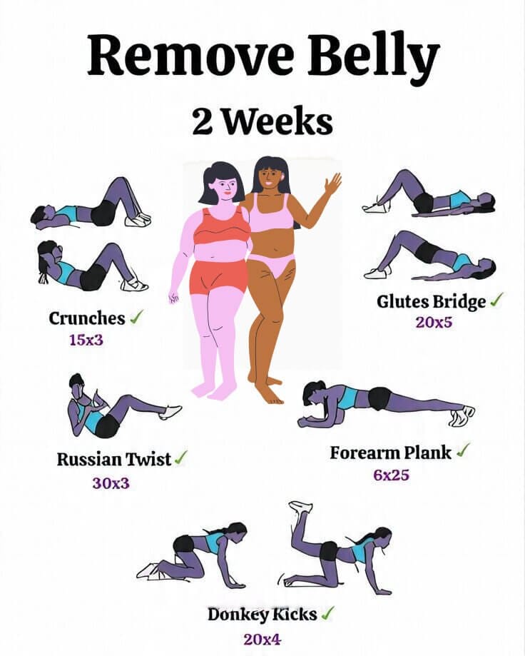 2 Weeks Remove Belly