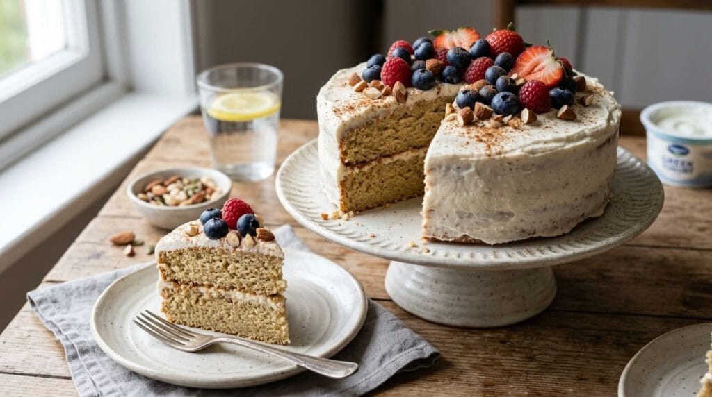 High-Protein Weight Loss Cake