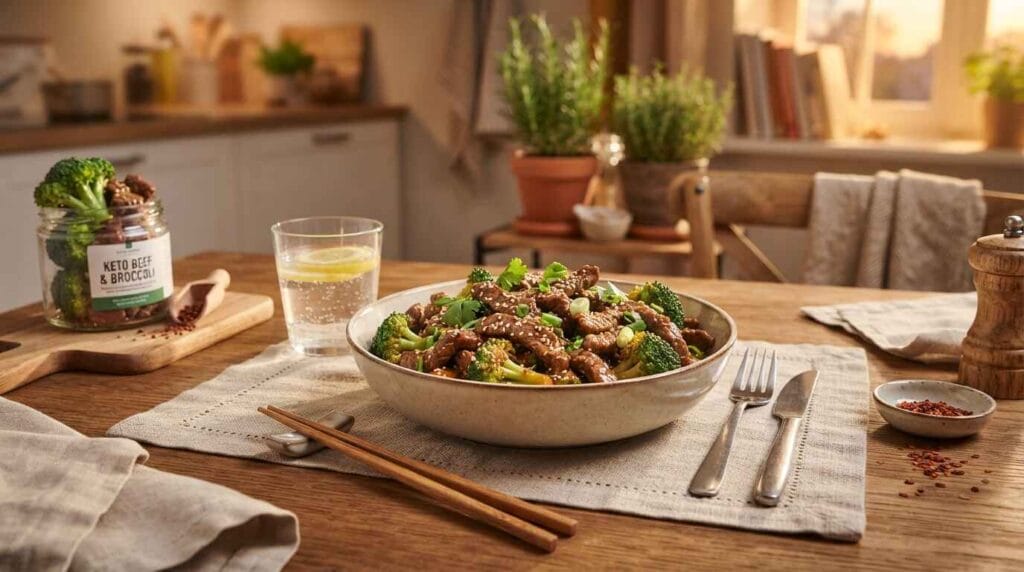 Easy Keto Beef recipe broccoli dinner 2026