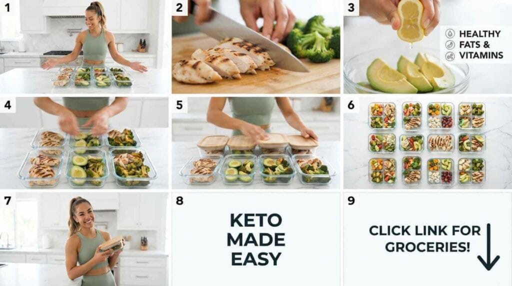 Storyboard for Keto Made Easy