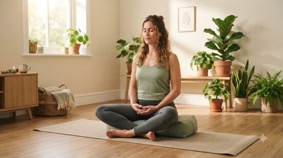 
day-5 pigeon pose mobility