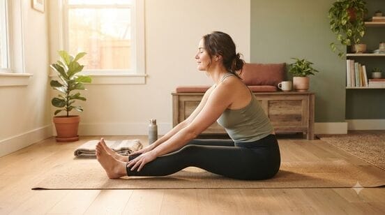 
day-7 seated forward fold